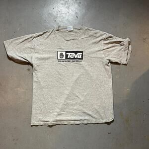 90s grey teva outdoor tee shirt